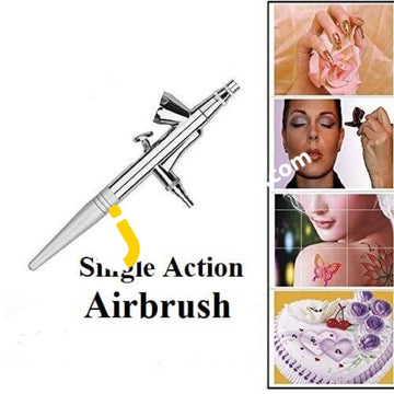 Single Action Airbrush 0.3Mm Nozzle Spray Gun For Makeup Cake Decoration Nail Painting Tattoo Hobby